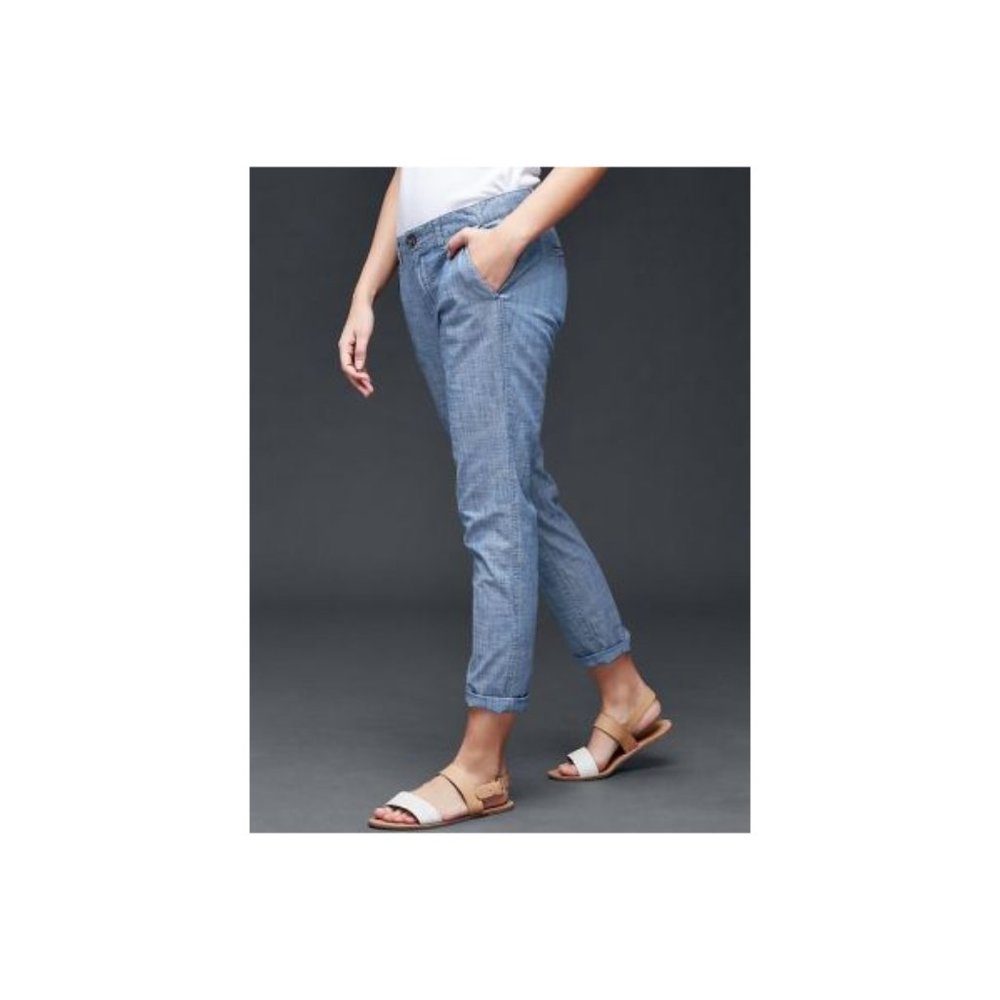 GAP- Straight Chambray jeans.